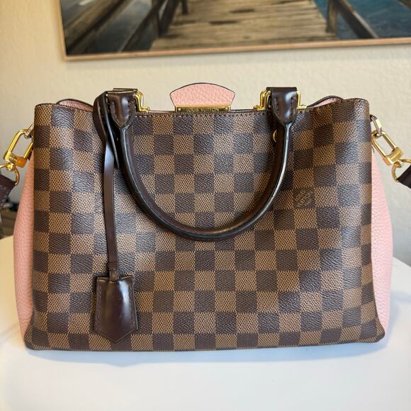 💎✨SUPER RARE✨💎 Authentic Louis Vuitton  Brittany Damier Ebene Bag - Picture 5 of 10